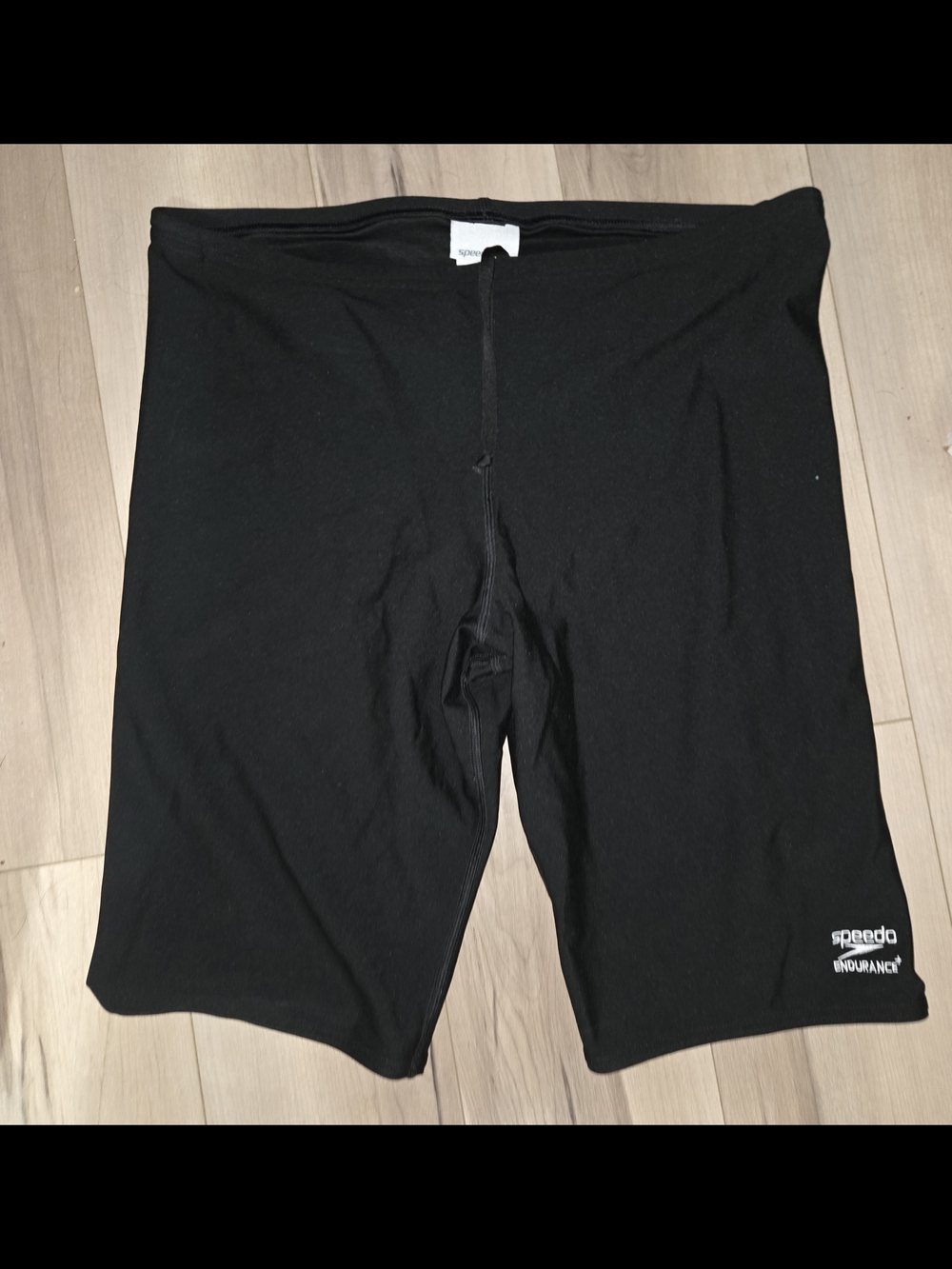 Speedo Black Men's Jammer Swim Shorts